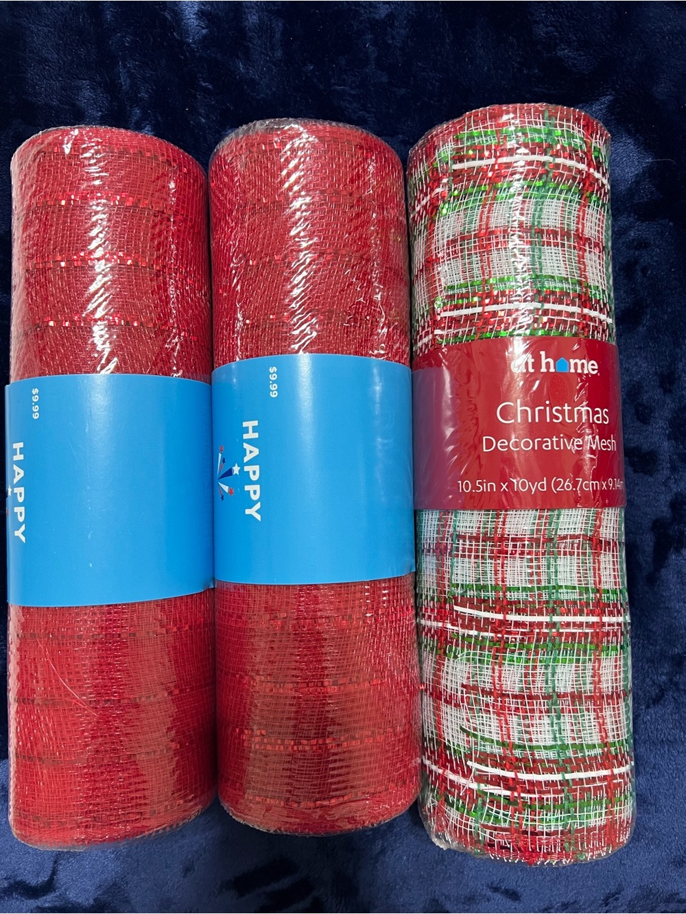 3 New Rolls Of Mesh